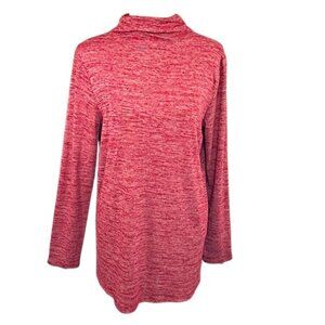 Lands End Tunic Size Medium Mock Neck